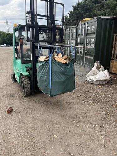 Bulk bag seasoned logs - bag,