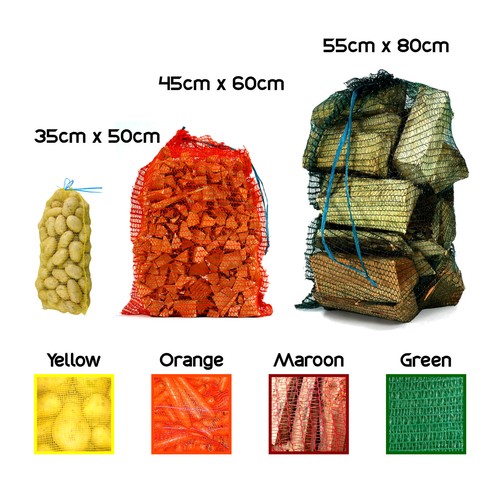 Strong net woven sacks - strong,