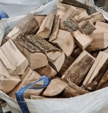 Jumbo Bag Of Seasoned Logs 